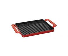 Chasseur Grillpfanne, Gusseisen, rubinrot, 35 cm