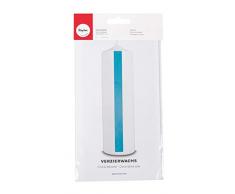 Rayher 3103707 Verzierwachs, türkis, 2 Verzierwachsplatten 20 x 10 cm, Wachsfolie zum Kerzen verzieren, Kerzenwachs, Wachsfolie