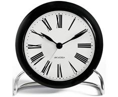 Rosendahl 43671 Arne Jacobsen Roman Tischuhr mit Alarm, Ø 11 cm