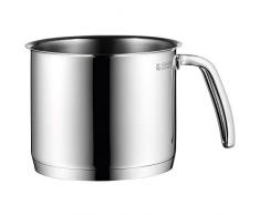 WMF Provence Plus Milchtopf ohne Deckel 14 cm, Kochtopf 1,7l, Cromargan Edelstahl poliert, Topf Induktion, unbeschichtet, backofengeeignet