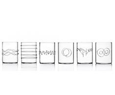 Ichendorf Milano 09352008 Likörgläser, verziert, 6er-Set