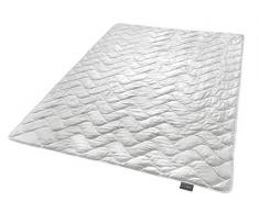 Traumnacht Exklusiv leichtes Steppbett 100% Wildseide für den Sommer, Füllgewicht: 375gr, 100 x 135 cm