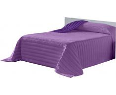 Lucena Cantos - Tagesdecke zweifarbige, Faser 120 gr, (Mauve/Lilac, 300 x 270)
