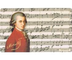 Fridolin 12231Â Mozart Schneidebrett Melamin Mehrfarbig 23,5Â x 0,2Â x 14,5Â cm