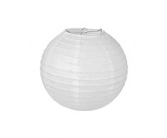 pajoma Papier Lampe Laterne Lampion Weiss 10 Stück für Party Hochzeit Dekoration (20cm x 20 cm)