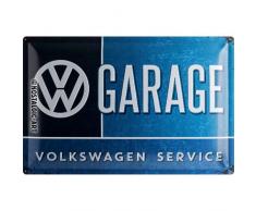 Nostalgic-Art 24008, Volkswagen VW Garage, Blechschild 40x60 cm, Metall, bunt, 40 x 60 x 0,2 cm
