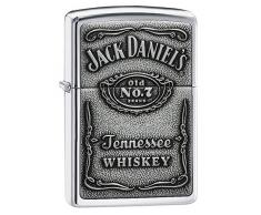 Zippo 1310011 Feuerzeug Jack Daniels Label Chrome