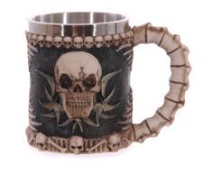 Totenkopf Und Wirbelsule Krug - Larp