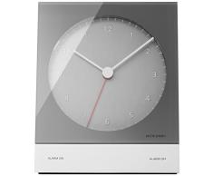 Jacob Jensen DANISH DESIGN Unisex Wecker Analog GREY/ALU NO. 340