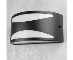Moderne Außenwandleuchte IP54 Schwarz Garten Hof Wandlampe YORK