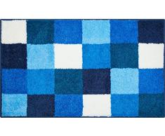 Grund Badteppich 100% Polyacryl, ultra soft, rutschfest, ÖKO-TEX-zertifiziert, 5 Jahre Garantie, BONA, Badematte 60x100 cm, blau