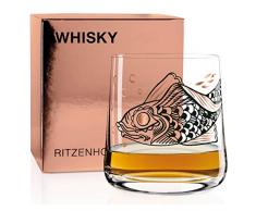 RITZENHOFF Next Whisky Whiskyglas von Olaf Hajek, aus Kristallglas, 402 ml