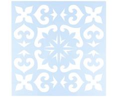 Unbekannt Transparente Schablonen 30,5 x 30,5 cm, mexikanische Fliesen