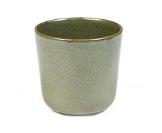 SERAX B5116217A Surface Kaffeeservice, Töpferei, grün