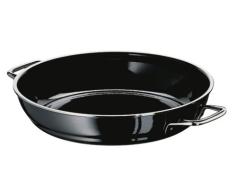 Silit Professional Servier-Schmorpfanne 20 cm, Bräter, Schmortopf 1,28l, Silargan Funktionskeramik, Induktion, schwarz