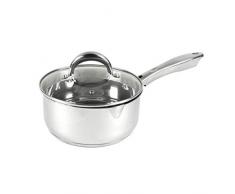 Russell Hobbs RH001601 RH00160 Stielkasserolle der Optimum-Kollektion aus Edelstahl, 20 cm, Stahl