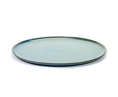 Serax Terres De Rêves Teller, Töpferei, blau One Size