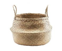 House Doctor Korb Tanger, Natur, 40 x 40 cm