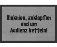 empireposter Audienz betteln - Fußmatte, Größe: 60 x 40 cm, Material Polypropylen