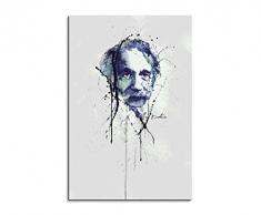 Paul Sinus Art Albert-Einstein_90x60-SA Wandbild Leinwand, 90 x 50 x 3 cm, mehrfarbig
