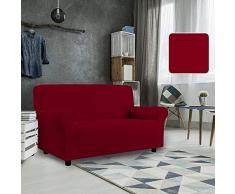 PETTE Sofabezug aus italienischem Stil 3 Posti (170 a 230 cm) rot