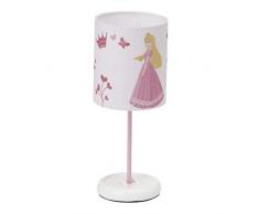 Brilliant Princess LED Tischleuchte 32,5cm weiß/rosa Kinderzimmer, LED integriert