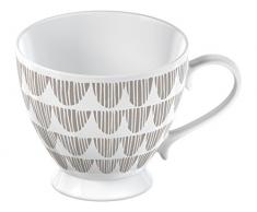 CREATIVE TOPS, La Cafetiere Wimpelkette Fine China Becher, Taupe