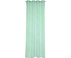 Esprit Home Mess Ösenschal, Stoff, Aqua, 250 x 140 cm