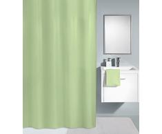 Kleine Wolke textilgesellschaft Duschvorhang, Synthetikfasern, grün, 200 x 120 cm