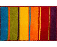 Grund Badteppich 100% Polyacryl, ultra soft, rutschfest, ÖKO-TEX-zertifiziert, 5 Jahre Garantie, SUMMERTIME, Badematte 65x115 cm, multicolored