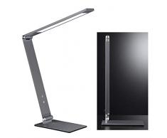 Fischer & Honsel Geri Tischleuchte, aluminium grau