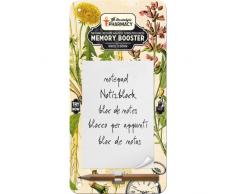 Nostalgic-Art 84029 Nostalgic Pharmacy - Nostalgic Pharmacy Memory Booster, Notizblock-Schild 10x20 cm