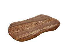 Premier Houseware 1104753 Schneidebrett groß Kora, Olivenholz