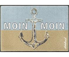 Wash + Dry Moin Fußmatte, Acryl, bunt, 50 x 75 x 0.9 cm