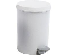 Alpfa Kunststoff Treteimer 12L, Farblich Sortiert, 26 x 26 x 36 cm