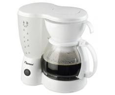 Bestron ACM6081W Kaffeemaschine bis zu 12 Tassen, 800 W, Weiß
