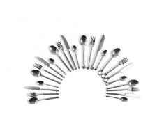 Villa d‘Este Home Tivoli Materia Besteck-Set, 24-teilig, silberfarben