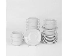 Holst Porzellan TC 025 FA9 Vorteilspack Suppentassen 12er Set