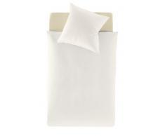 Irisette 211497 Bettwäsche Paris 8000, 140 x 200 cm mit Kissen 70 x 90 cm, natur