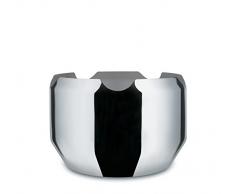 Alessi Schale, Edelstahl, Silber, 10.5 x 35 x 27 cm