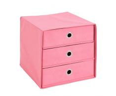 Faltbox Mega 31 mit 3 Schubkästen Farbe: Pink