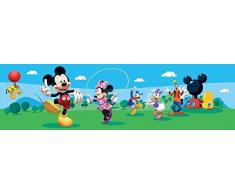 AG Design - Selbstklebende BordÃ¼re - Disney Mickey Mouse - Kinderzimmer BordÃ¼re - WandbordÃ¼re - 0,10 x 5 m - WBD 8079