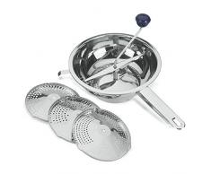 Metaltex 25222410080 Passiermühle, Edelstahl, 24 cm