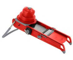 DE BUYER Swing + Gemüsehobel, Kunststoff, rot, 44.5 x 19.5 x 15 cm