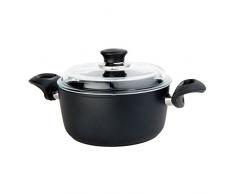 Ballarini 932L-D.24 New Positano Topf, 24 cm mit Glasdeckel