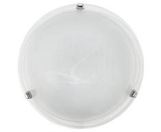 EGLO SALOME Wand- / Deckenleuchte, Stahl, E27, 120 W, chrom