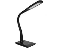 Orno JASPER Schreibtischlampe LED 7W 16 SMD Helligkeit einstellen, 400lm, Schwarz (schwarz)