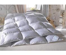 Wolkenkind Original Premium Daunen-Ganzjahresdecke GRÖNLAND 200 x 200 cm, Bettdecke, Federbett