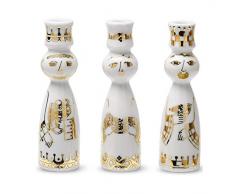 Rosendahl Kerzenständer Weihnachten DREI Mager, Gold, einzigartig