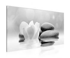 Bilder Blumen Tulpen Wandbild Vlies - Leinwand Bild XXL Format Wandbilder Wohnzimmer Wohnung Deko Kunstdrucke Grau 1 Teilig - MADE IN GERMANY - Fertig zum Aufhängen 506012c